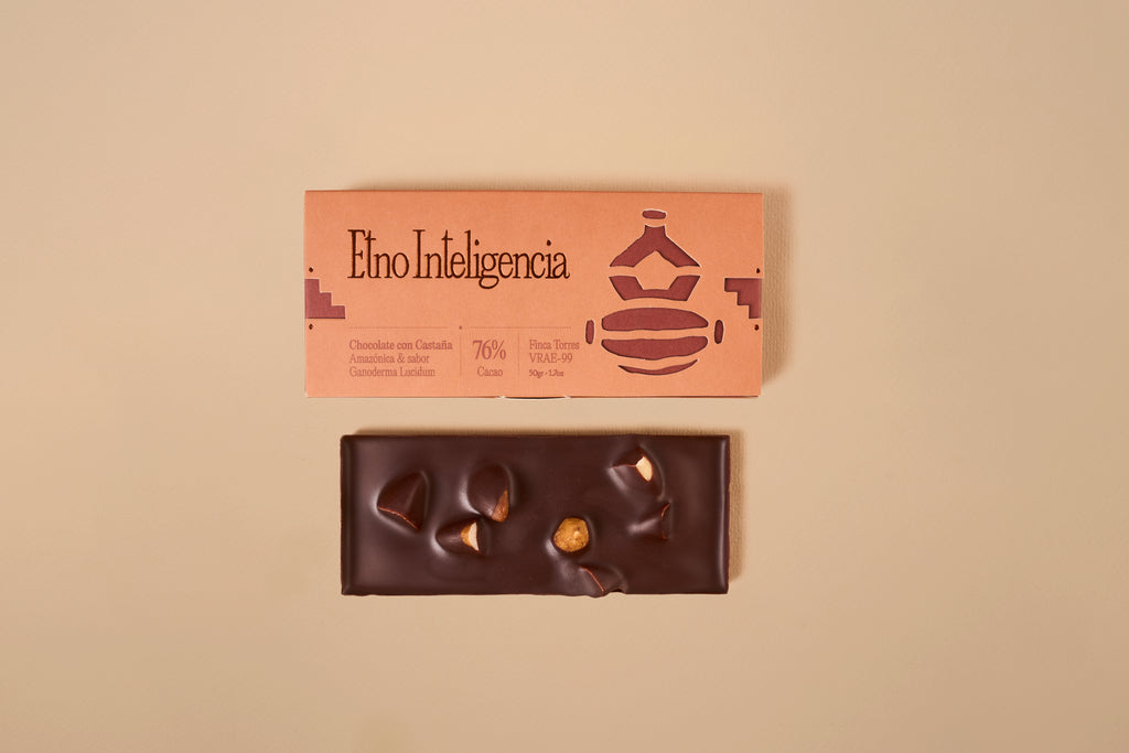 Chocolate 76% Finca Torres - Castaña Amazónica y hongo Reishi